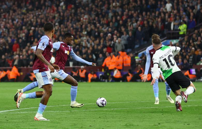 Hasil Liga Inggris: Tegang, Aston Villa Paksa Liverpool Main Imbang