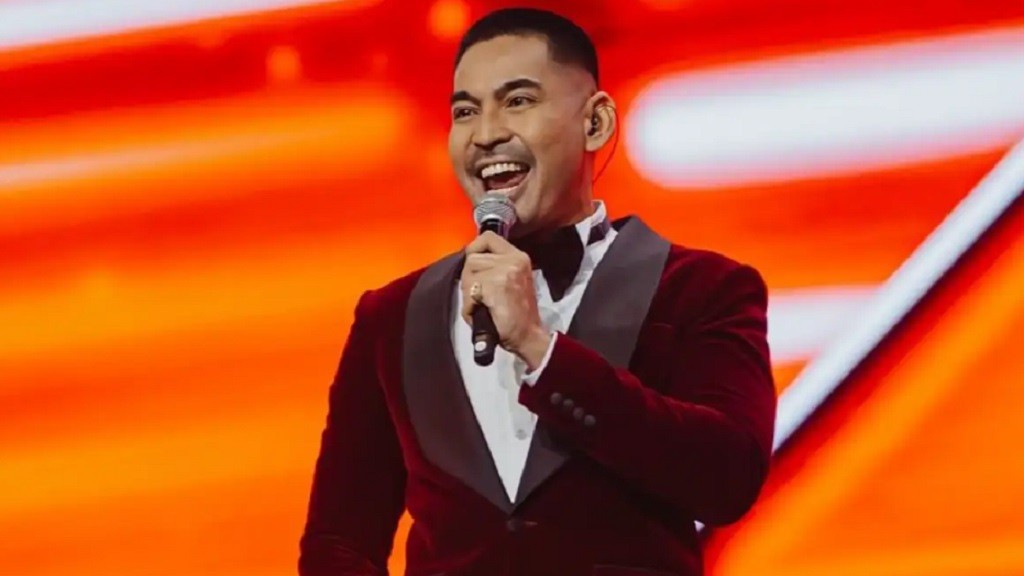 Keceriaan Robby Purba di Pernikahan Rizky Febian dan Mahalini