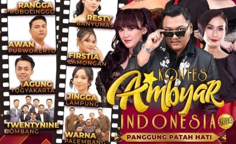 Ndarboy Genk, Happy Asmara, dan Wawes Siap Ramaikan Top 10 Kontes Ambyar Indonesia 2024 Malam Ini