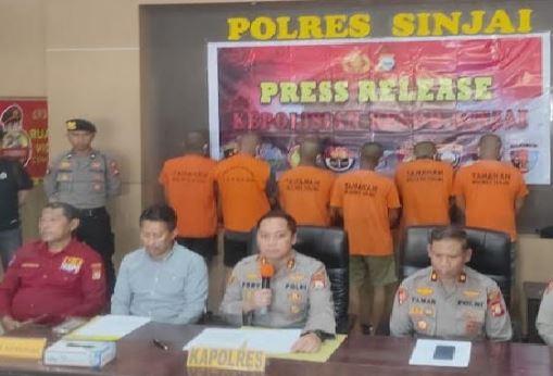 6 Debt Collector di Sinjai Ditangkap usai Peras dan Ancam 2 Korban