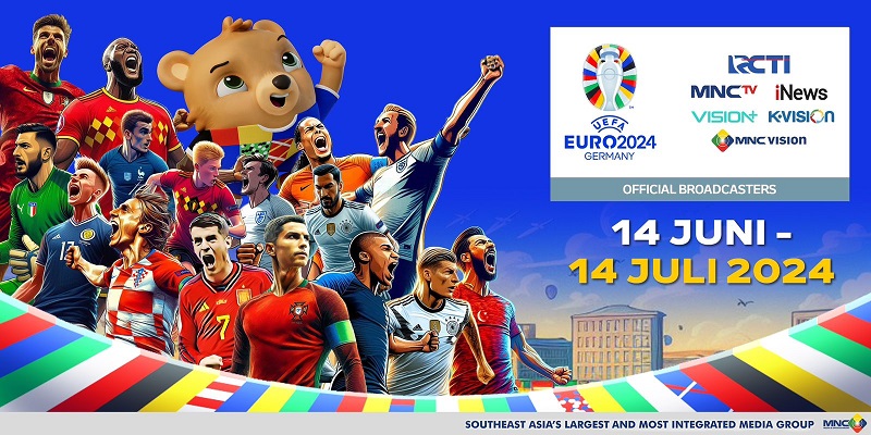Daftar 24 Negara Kontestan Euro 2024, Saksikan di MNC Media & Entertainment!