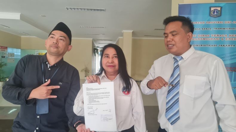 RPA Perindo Kawal Hak Ketenagakerjaan Nursiyah, Buruh Dikriminalisasi Pabrik di Jakut