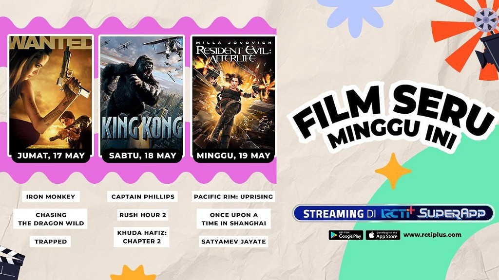 Deretan Film Populer untuk Akhir Pekan Kamu, Tonton di RCTI+