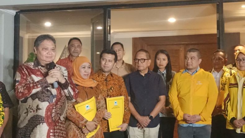 Golkar Resmi Usung Khofifah dan Emil Maju Pilgub Jatim