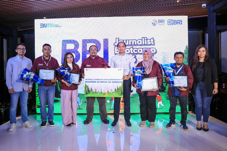 BRI Fellowship Journalism 2024 Resmi Berikan Beasiswa S2 untuk 50 Jurnalis