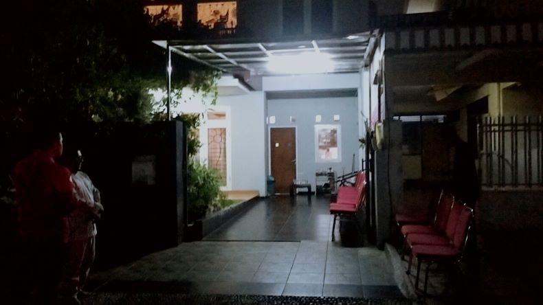 Suasana Rumah Duka Tokoh Pers Salim Said di Cipinang Jaktim