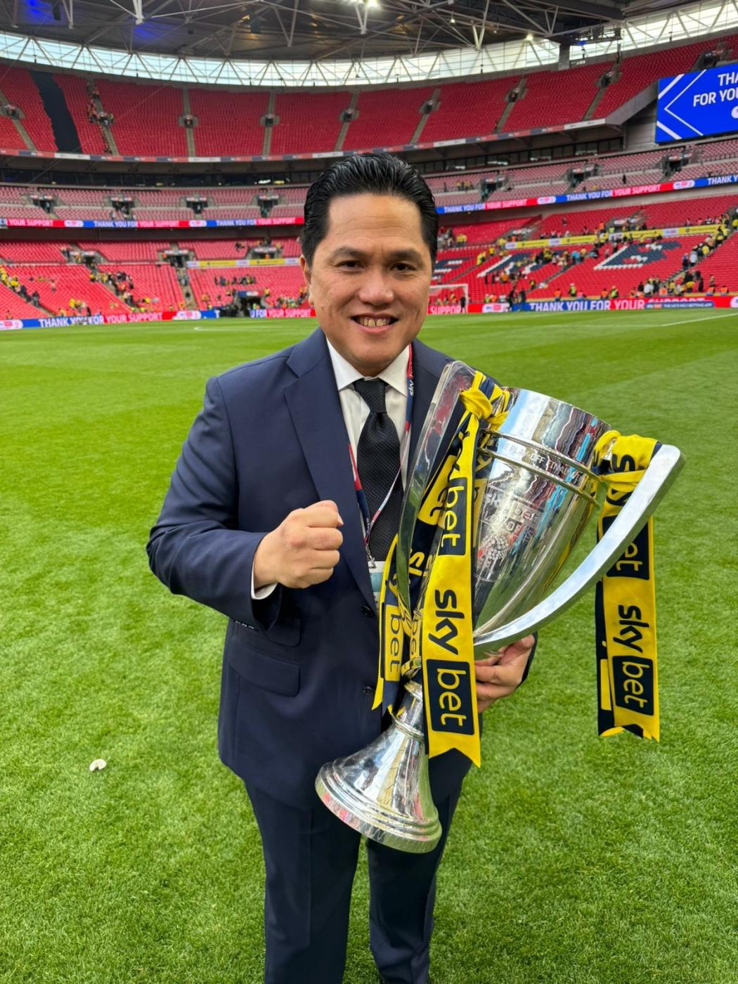 Klub Milik Erick Thohir Oxford United Promosi ke Divisi 2 Liga Inggris!