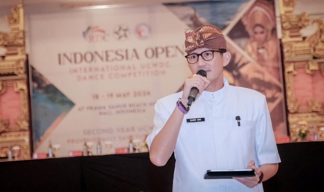 International Dance Competition 2024 Gaet Wisatawan Mancanegara, Sandiaga Uno: Tahun Depan Kita Hadirkan Lagi
