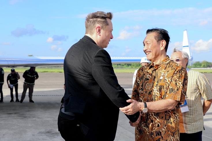 Luhut Bertemu Elon Musk di AS, Bahas Kerja Sama Data Center hingga Mineral Penting