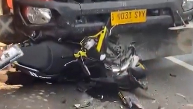 Kecelakaan Beruntun di Kuningan Jaksel, Libatkan 4 Kendaraan