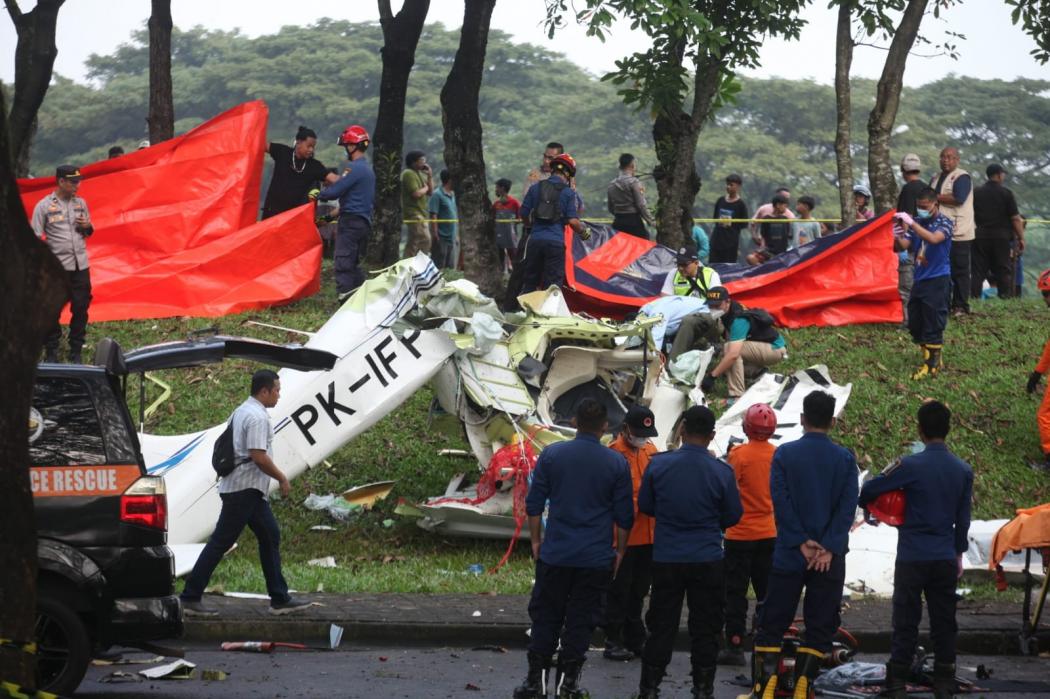 Begini Kondisi Terakhir Korban Pesawat Jatuh di BSD Tangsel
