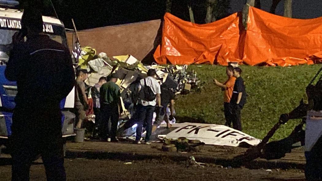 Polisi Segera Periksa Pemilik Pesawat Latih Jatuh di BSD Tangsel