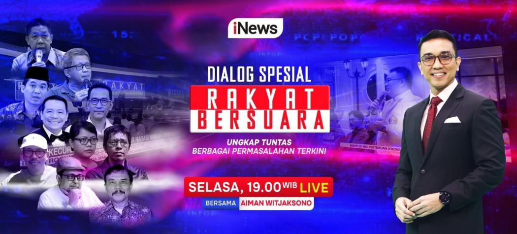 Rakyat Bersuara, The Prime Show dan Interupsi, Sajian Primetime Spesial Hanya di iNews