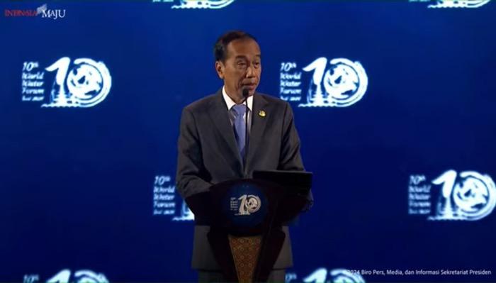 Di KTT WWF, Jokowi Sebut 500 Juta Petani Kecil Bakal Terdampak Kekeringan di 2050