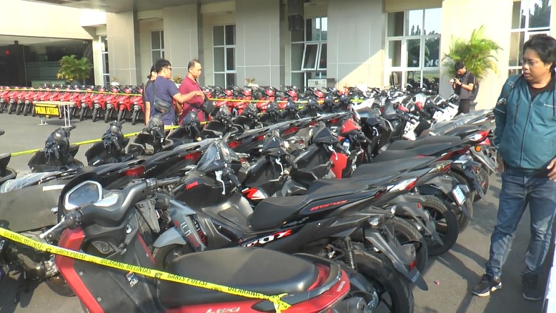 Polda Jateng Gagalkan Pengiriman Ratusan Motor Ilegal ke Vietnam