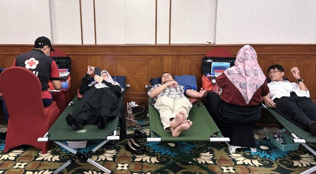 Kasus DBD Melonjak, Lido Lake Resort dan MNC Peduli Gelar Donor Darah