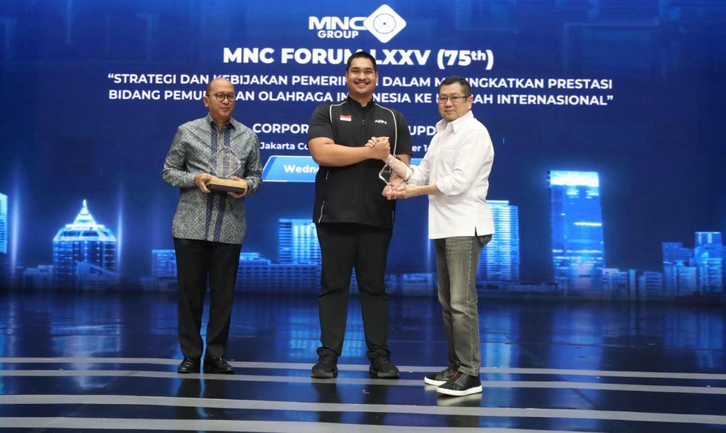 Hadiri MNC Forum ke-75, Menpora Dito Ingin Industri Olahraga di Indonesia Makin Kuat
