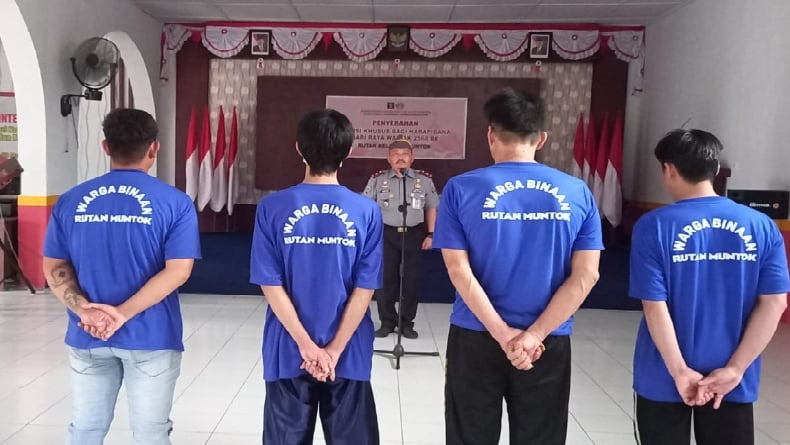 16.078 Napi Terima Remisi Natal 2025, 174 Langsung Bebas