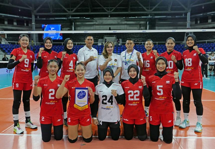 Hasil AVC Challenge Cup 2024: Curi Satu Set, Timnas Voli Putri Indonesia Dikalahkan Vietnam