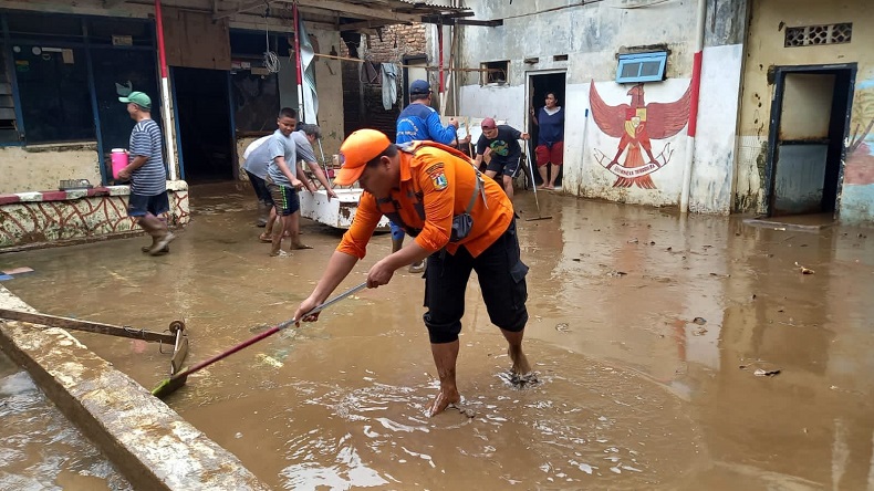 BPBD DKI Jakarta Pastikan Seluruh Titik Banjir Surut Malam Ini