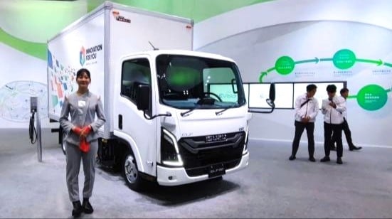 Soal Truk Listrik, Isuzu Bakal Boyong Elf EV di GIIAS 2024