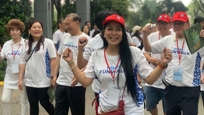 PSMTI Gelar Fun Walk ke-2 di BSD City, Ajak Masyarakat Hidup Sehat