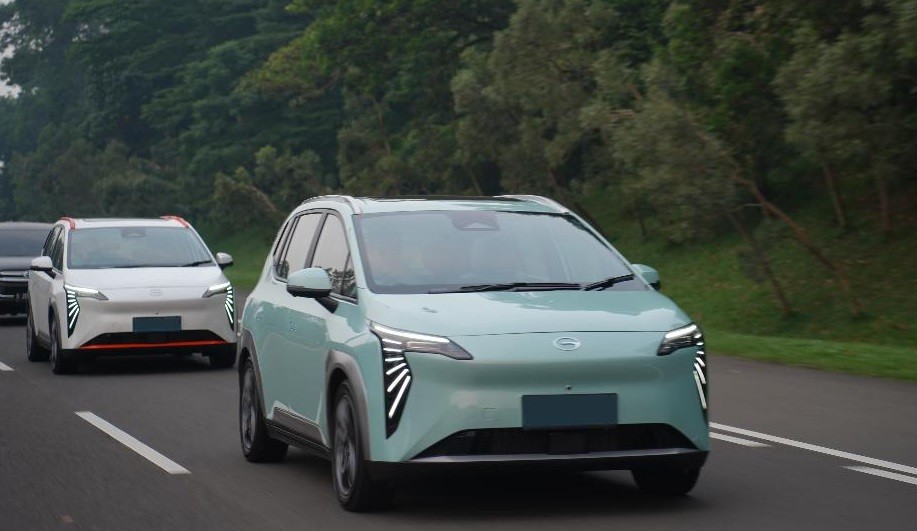 GAC Tertangkap Kamera Uji Mobil Listrik Aion Y Plus di Jalanan Indonesia