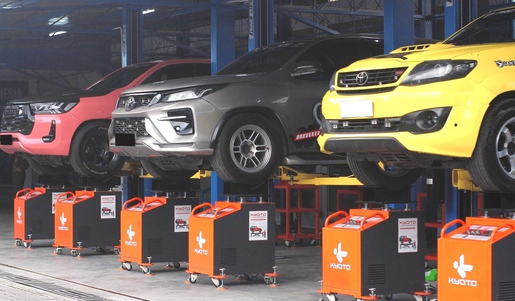 Banyak Kendaraan Bermasalah dengan Kaki-Kaki, Kyoto Kembangkan Shaking Machine