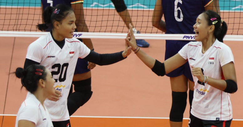 Hasil AVC Challenge Cup 2024: Beri Perlawanan, Indonesia Ditumbangkan India