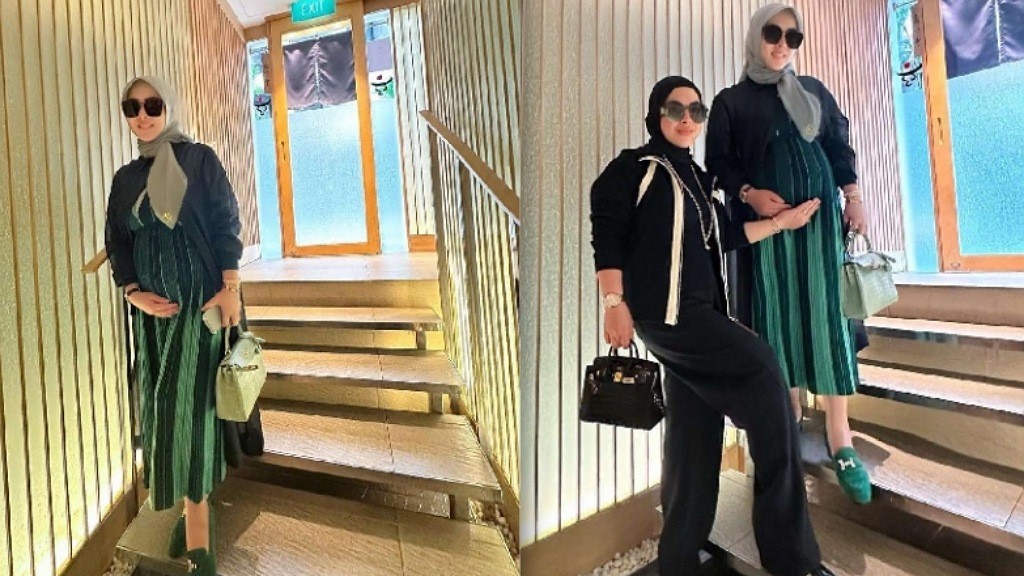 Potret Syahrini Pakai Sepatu dan Tas Hermes di Tengah Momen Ngidam, Princess Banget!