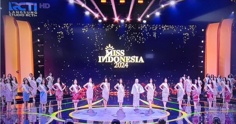 Malam Final Miss Indonesia 2024, Para Finalis Tampil Glam Look