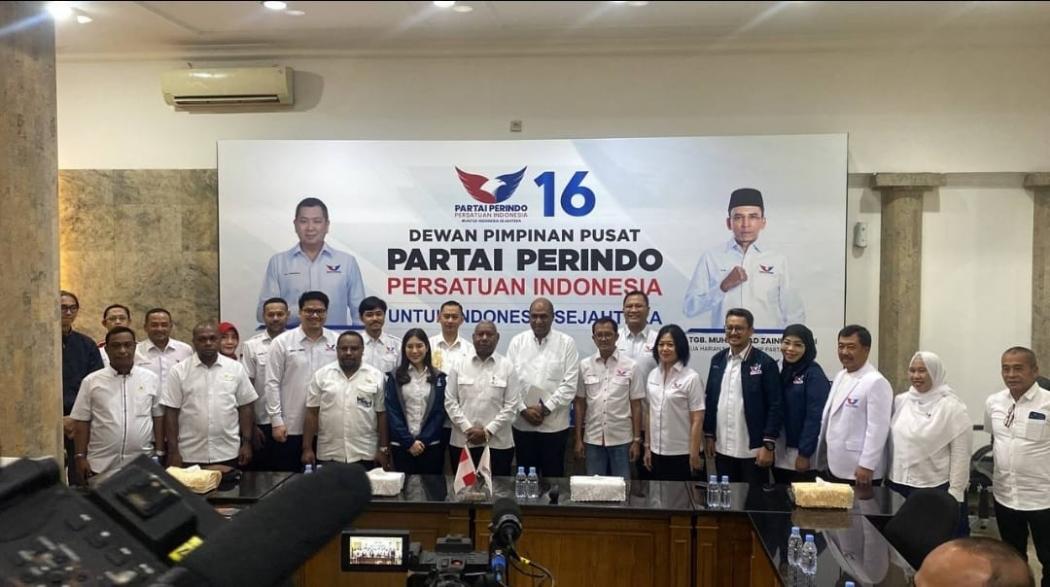 Dukung Dominggus Mandacan dan Mohamad Lakotani Sirua di Pilgub Papua Barat, Perindo: Kami Lihat Perlu Keberlanjutan