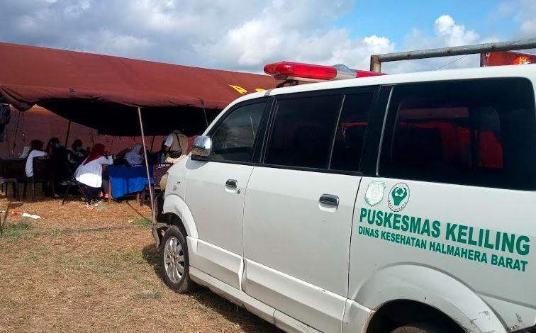 2.011 Warga Halmahera Barat Masih Mengungsi Imbas Erupsi Gunung Ibu