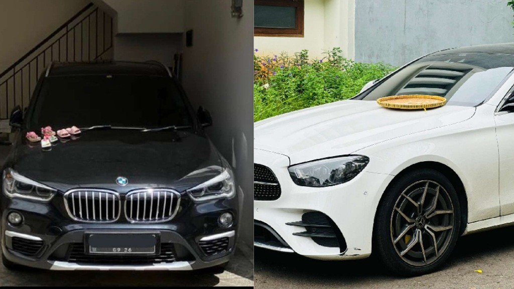 Viral Kelakuan Orang Kaya Jemur Sepatu dan Kerupuk di Mobil Mewah, Netizen: Nanti Berubah Gak Rasanya?