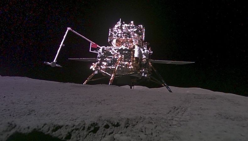 Pesawat Luar Angkasa China Chang'e-6 Berhasil Kumpulkan Bebatuan Bulan, Segera Pulang ke Bumi