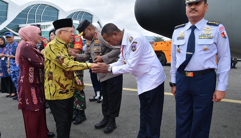 Wapres Kunker ke Wamena, Resmikan Program Strategis di Papua Pegunungan