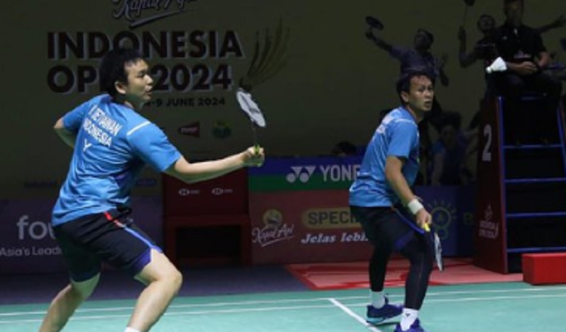 Hasil Australian Open 2024: Terlalu Tangguh, Ahsan/Hendra Libas Ganda Tuan Rumah