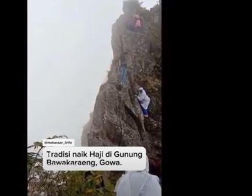 Viral Warga Naik Haji di Gunung Bawakaraeng Gowa, MUI Turun Tangan