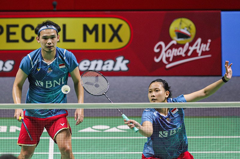 Rinov/Pitha Terus Asah Mental Bertanding Jelang Debut di Olimpiade Paris 2024