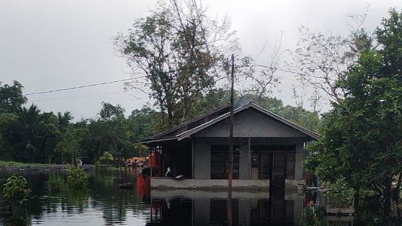 Banjir di Kubu Raya Rendam 2 Desa, 5.075 Jiwa Terdampak