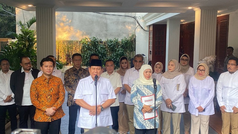 Kata Prabowo soal Siapa yang Didukung Gerindra di Pilgub Jateng 2024