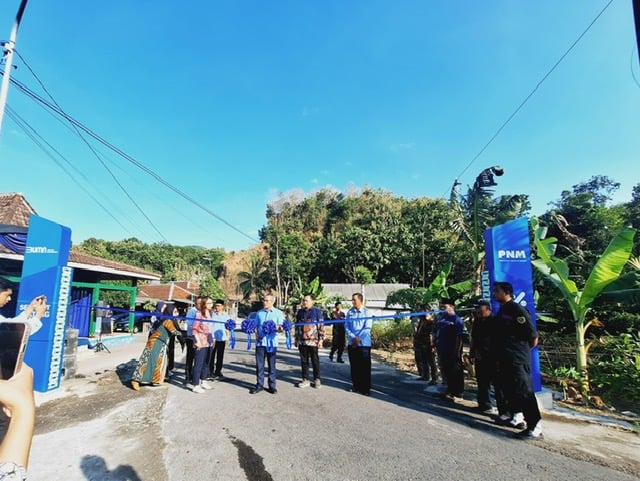 Dorong Potensi Usaha Desa, PNM Bangun Kampung Madani Wukirsari