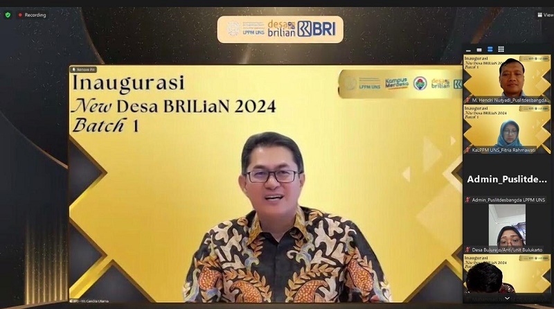 Inaugurasi Desa BRILiaN Batch 1 2024, BRI Apresiasi 40 Desa Terpilih