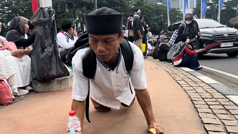 Cerita Penyandang Disabilitas Ikut Aksi Bela Palestina, Kagumi Perjuangan Warga Gaza