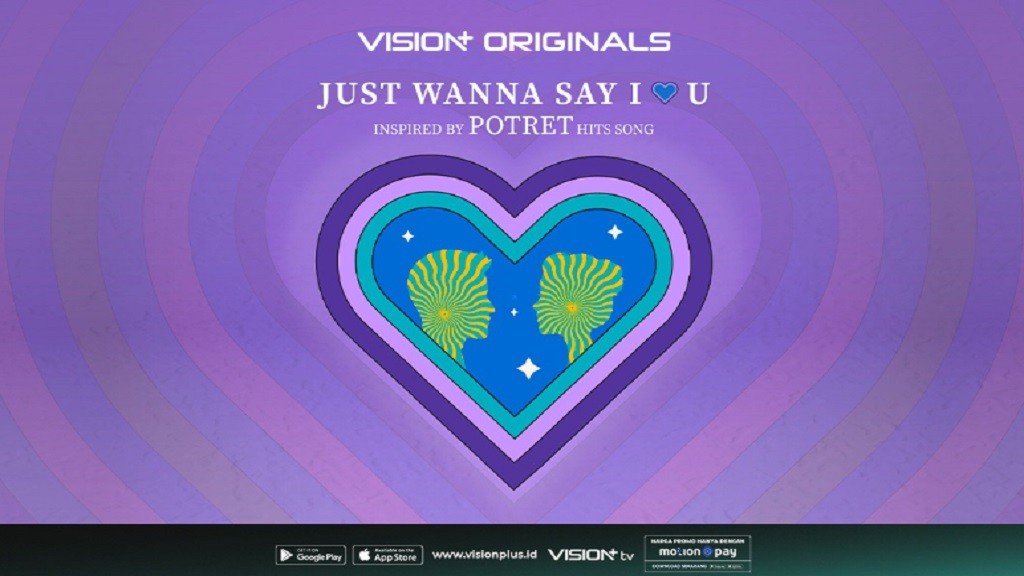 Vision+ Rilis Teaser Poster Series Just Wanna Say I Love You