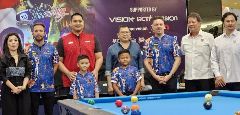 Seru! Event Ekshibisi Kelas Dunia 10 Ball The Real King Digelar di Jakarta