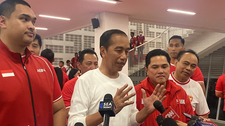 Timnas Indonesia Kalahkan Filipina, Siapa Pemain Terbaik Versi Jokowi?