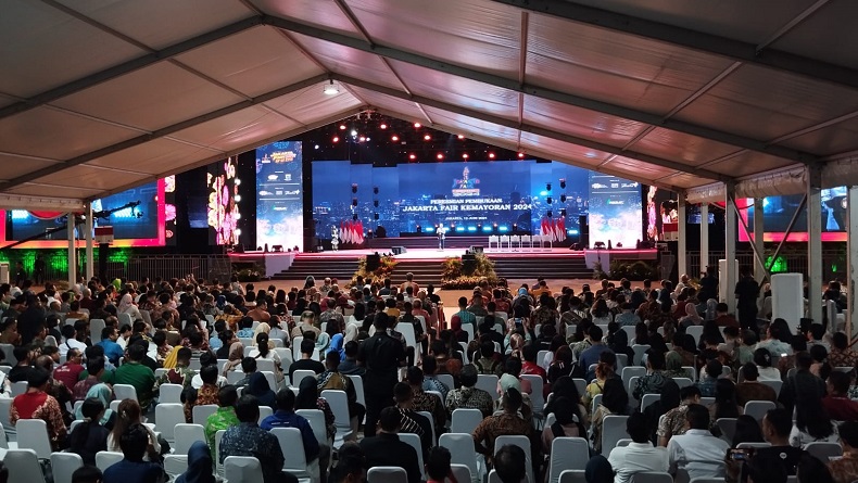 Jakarta Fair 2024 Resmi Dibuka, Heru Budi: Berkontribusi ke Perekonomian Indonesia