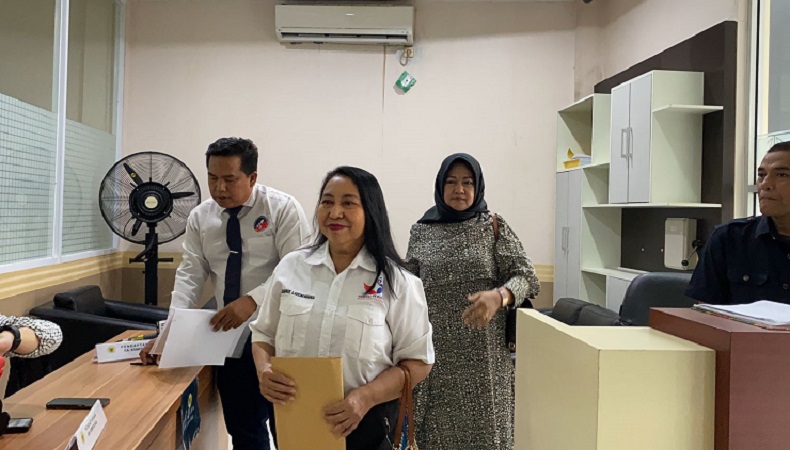 RPA Perindo Dampingi Korban Dugaan KDRT Datangi Kompolnas