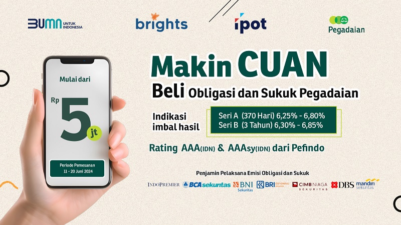 Luncurkan Obligasi dan Sukuk, Pegadaian Tawarkan Cuan Investasi hingga Rp400 Miliar